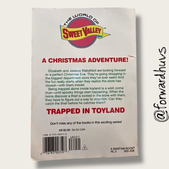Sweet Valley Kids | Super Special | Trapped in Toyland | Vintage - Picture 3 of 9
